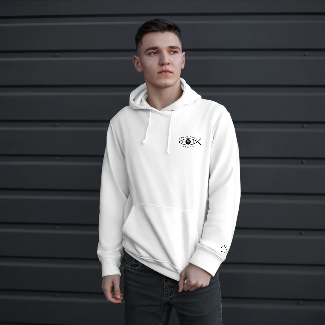 ichthys Seeker Hoodie - Pearl White