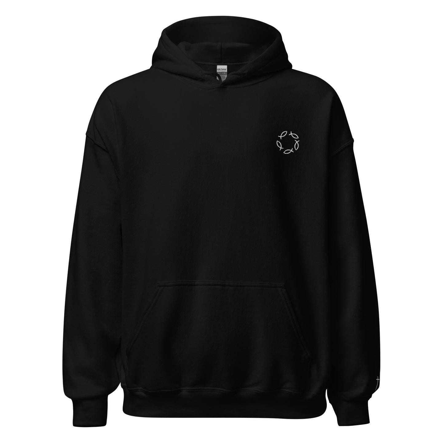 ichthys infinity Hoodie - Black