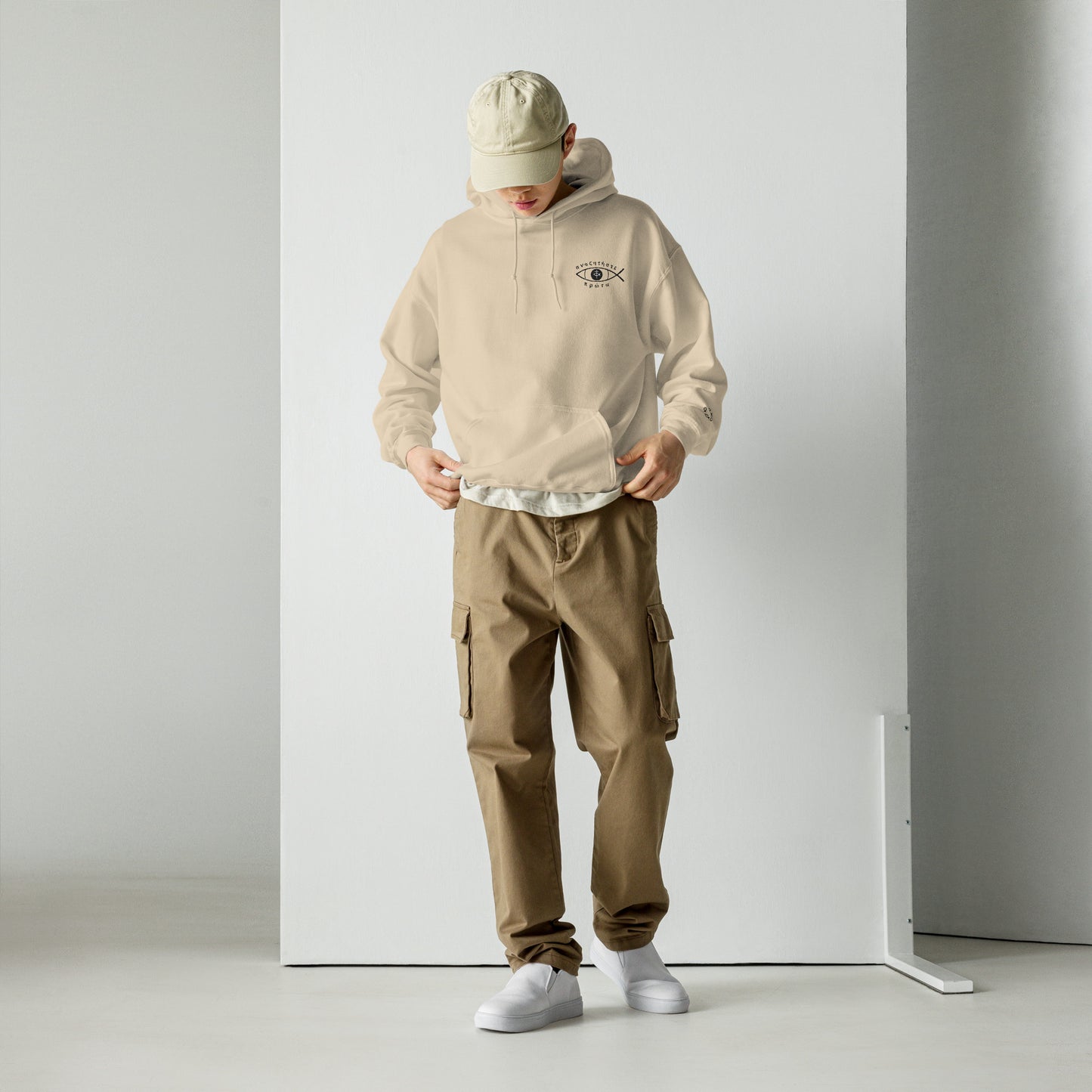 ichthys Seeker Hoodie - Desert Sand