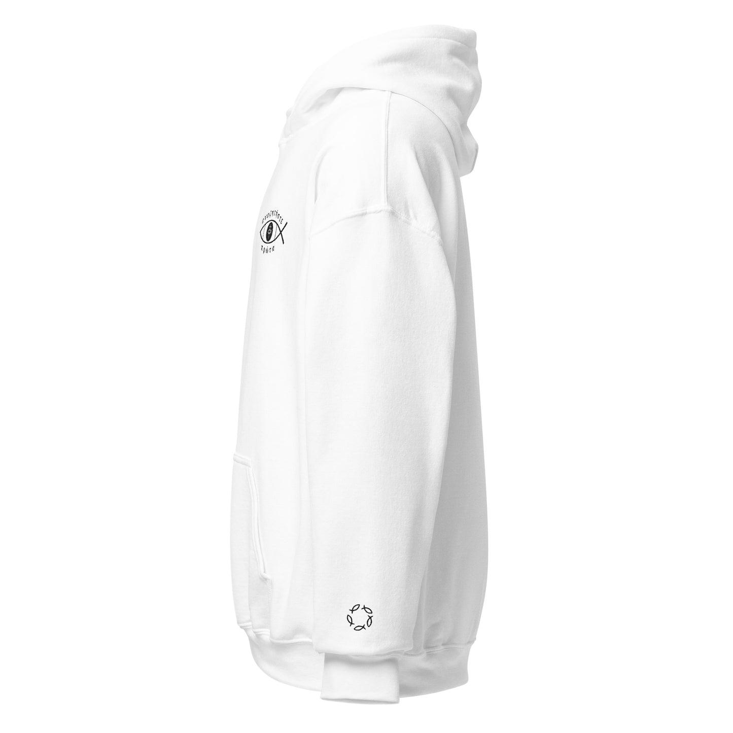 ichthys Seeker Hoodie - Pearl White